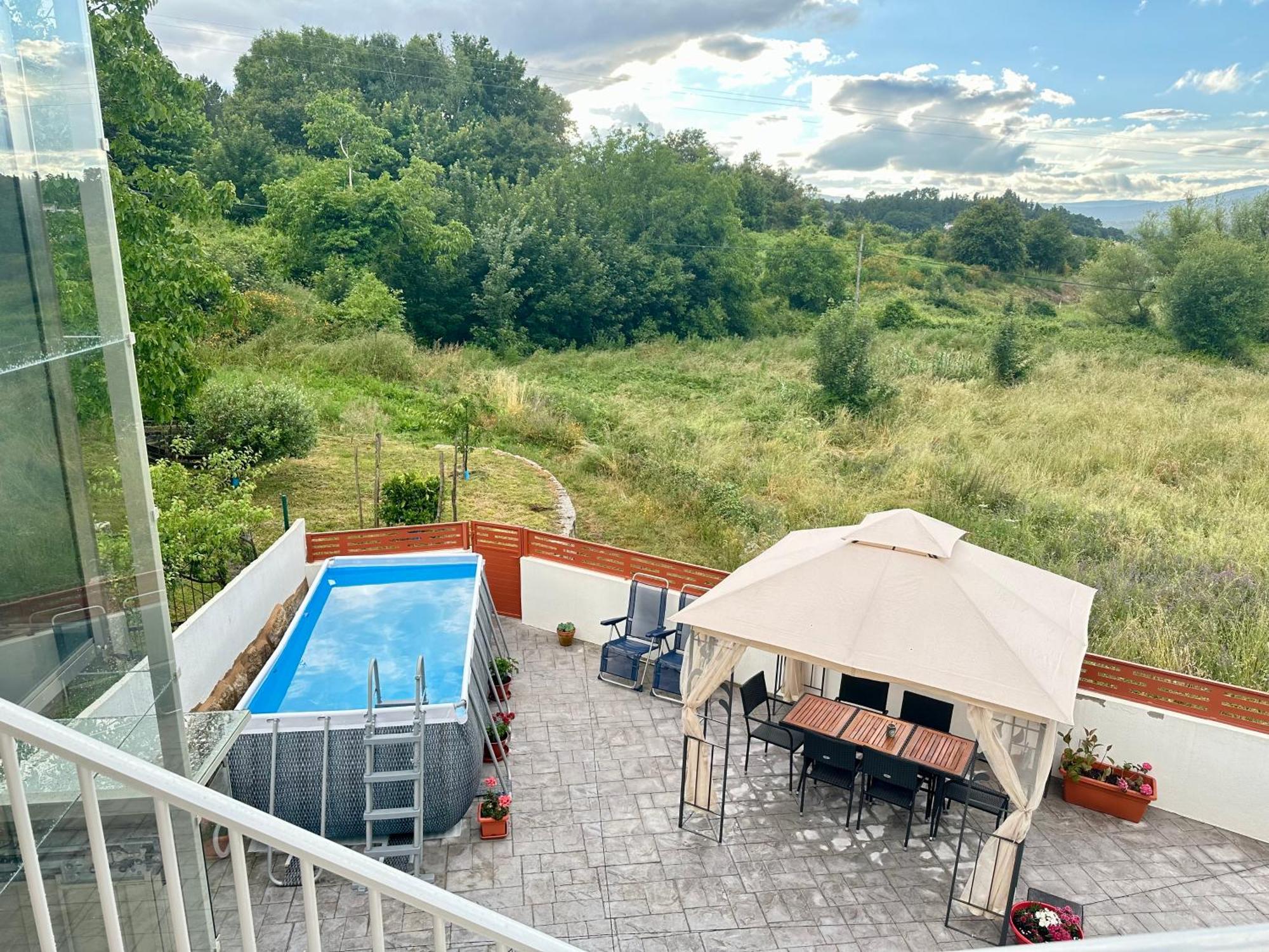 فيلا Casa La Oveja Negra, Con Piscina أورينس المظهر الخارجي الصورة